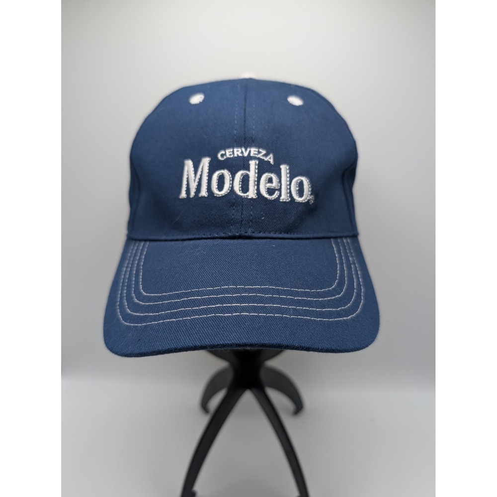 Modelo Especial Cerveza Navy Blue Embroidered Baseball Cap Hat Adjustable
